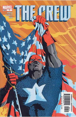 The Crew 7 published by Marvel with cover art by Joe Bennett
