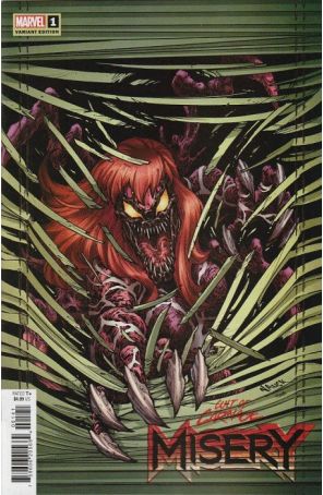 Cult of Carnage: Misery 1C published by Marvel with cover art by Todd Nauck