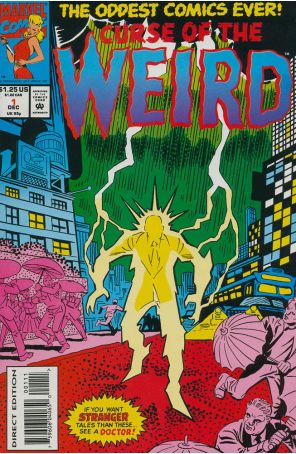 Curse of the Weird 1 published by Marvel with cover art by Steve Ditko