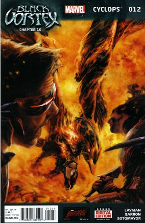Cyclops (3rd Series) 12 published by Marvel with cover art by Alexander Lozano