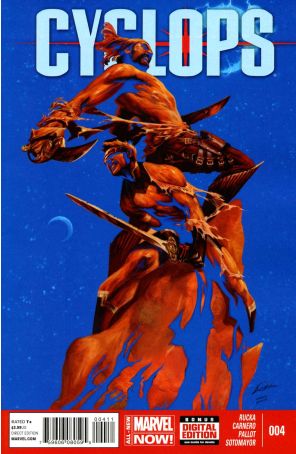 Cyclops (3rd Series) 4 published by Marvel with cover art by Alexander Lozano