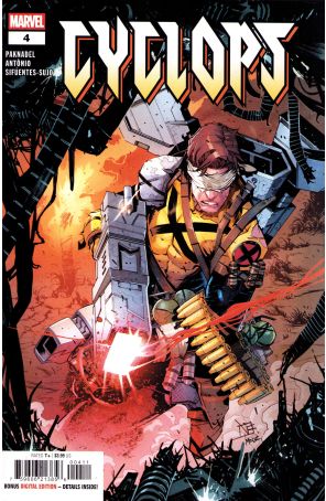 Cyclops (4th Series) 4 published by Marvel with cover art by Federico Vicentini
