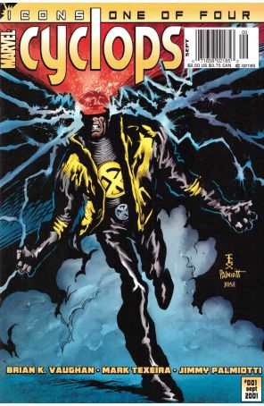 Cyclops 1 (Newsstand) published by Marvel with cover art by Mark Texeira