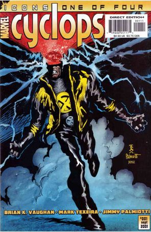Cyclops 1 published by Marvel with cover art by Mark Texeira