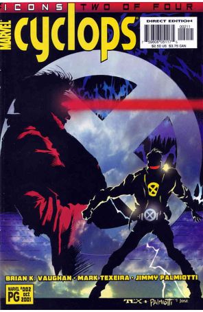 Cyclops 2 published by Marvel with cover art by Mark Texeira
