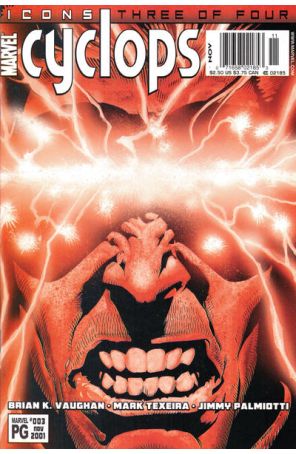 Cyclops 3 (Newsstand) published by Marvel with cover art by Mark Texeira