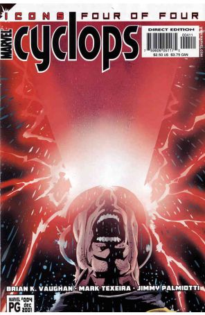 Cyclops 4 published by Marvel with cover art by Mark Texeira