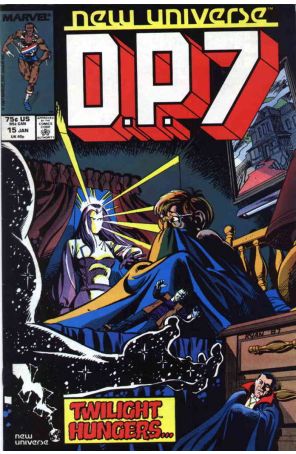 D.P.7 15 published by Marvel with cover art by Paul Ryan