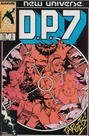 D.P.7 2 published by Marvel with cover art by Paul Ryan