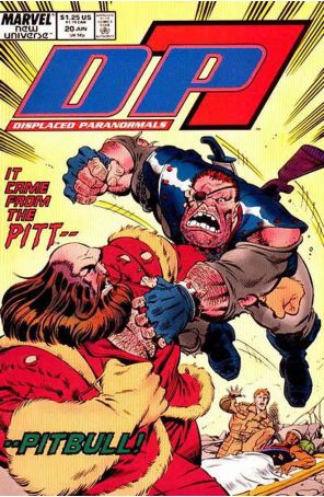 D.P.7 20 published by Marvel with cover art by Paul Ryan