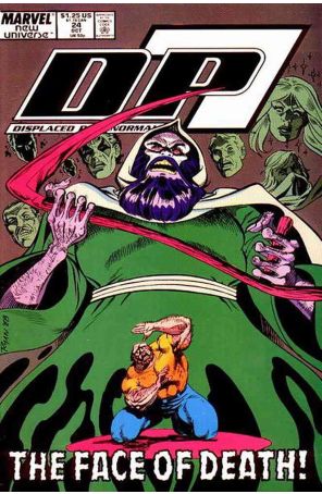 D.P.7 24 published by Marvel with cover art by Paul Ryan