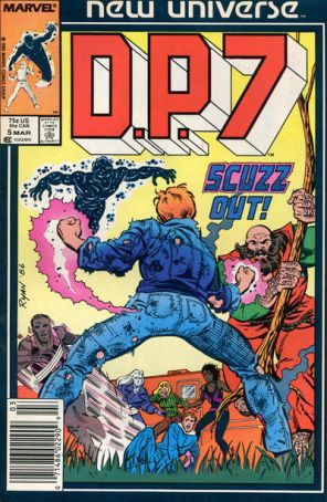 D.P.7 5 (Newsstand) published by Marvel with cover art by Paul Ryan