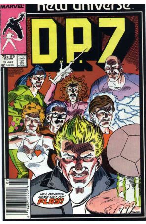 D.P.7 9 (Newsstand) published by Marvel with cover art by Paul Ryan