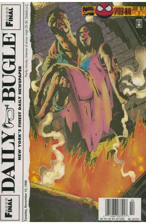 Daily Bugle 2 published by Marvel with cover art by Greg Adams
