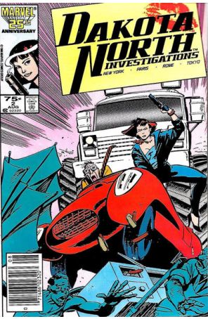 Dakota North 2 (Newsstand) published by Marvel with cover art by Tony Salmons