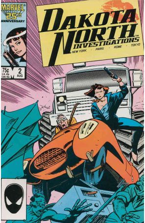 Dakota North 2 published by Marvel with cover art by Tony Salmons