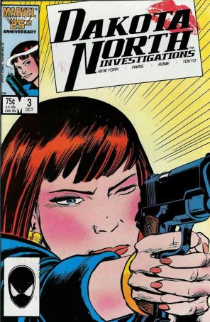 Dakota North 3 published by Marvel with cover art by Tony Salmons