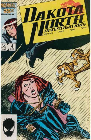 Dakota North 4 published by Marvel with cover art by Tony Salmons