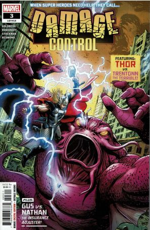 Damage Control (4th Series) 3 published by Marvel with cover art by Patrick Zircher