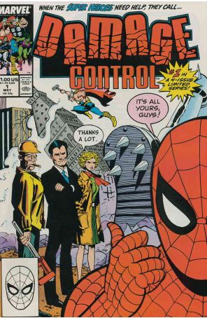 Damage Control (Vol. 1) 1 published by Marvel with cover art by Ernie Colón