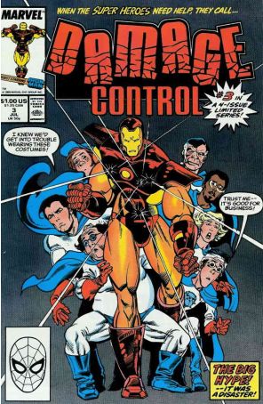Damage Control (Vol. 1) 3 published by Marvel with cover art by Ernie Colón