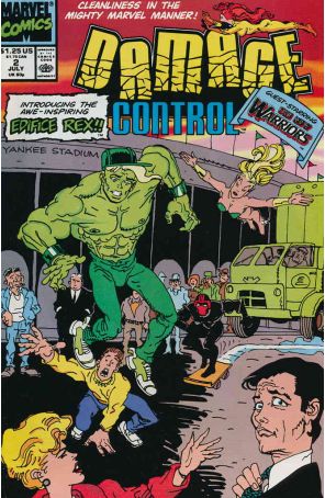 Damage Control (Vol. 3) 2 published by Marvel with cover art by Ernie Colón