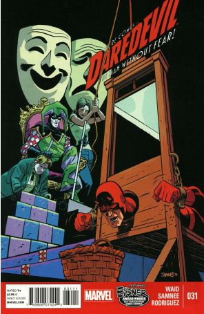 Daredevil (3rd Series) 31 published by Marvel with cover art by Chris Samnee