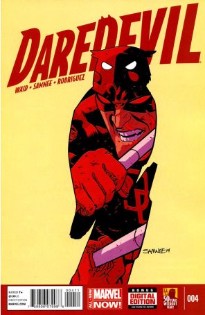 Daredevil (4th Series) 4 published by Marvel with cover art by Chris Samnee
