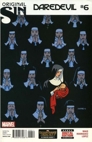 Daredevil (4th Series) 6 published by Marvel with cover art by Chris Samnee
