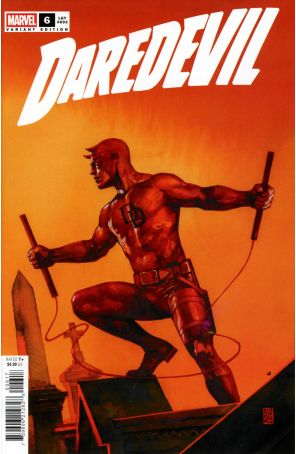 Daredevil (9th Series) 6F published by Marvel with cover art by Alex Maleev