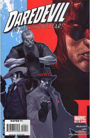 Daredevil (Vol. 2) 102 published by Marvel with cover art by Marko Djurdjevic