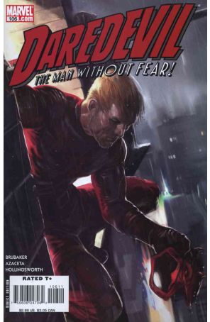 Daredevil (Vol. 2) 106 published by Marvel with cover art by Marko Djurdjevic
