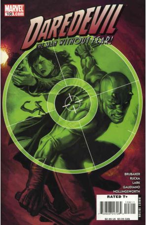 Daredevil (Vol. 2) 108 published by Marvel with cover art by Marko Djurdjevic