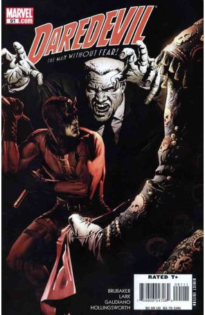 Daredevil (Vol. 2) 91 published by Marvel with cover art by Lee Bermejo