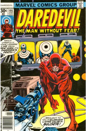 Daredevil 146 (Mark Jewelers) published by Marvel with cover art by Gil Kane