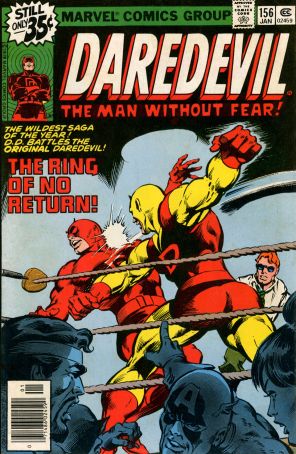 Daredevil 156 (Mark Jewelers) published by Marvel with cover art by Gene Colan