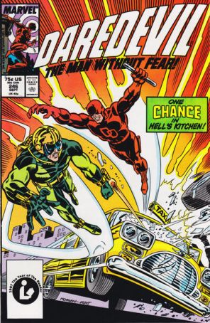 Daredevil 246 published by Marvel with cover art by Tom Morgan