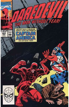 Daredevil 283 published by Marvel