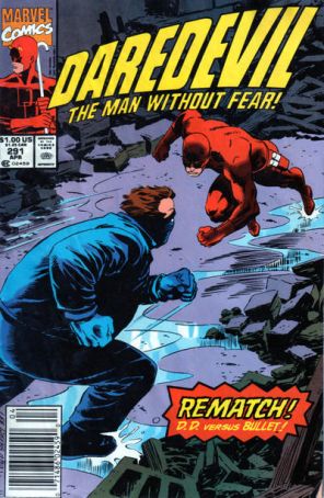 Daredevil 291 (Newsstand) published by Marvel
