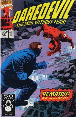 Daredevil 291 published by Marvel