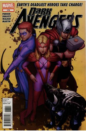 Dark Avengers (2nd Series) 178 published by Marvel with cover art by John Tyler Christopher
