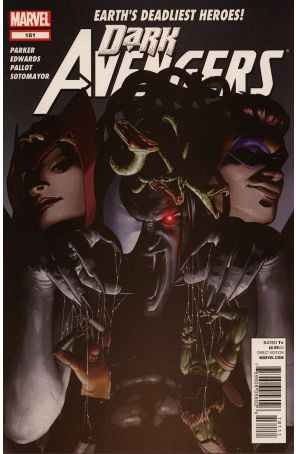 Dark Avengers (2nd Series) 181 published by Marvel with cover art by John Tyler Christopher