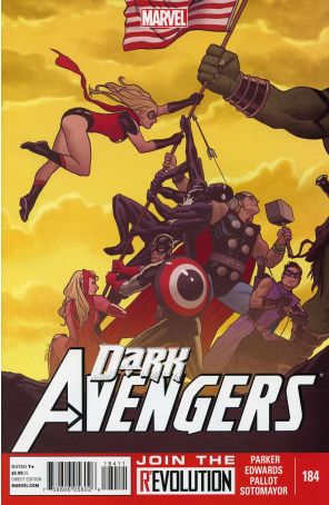 Dark Avengers (2nd Series) 184 published by Marvel with cover art by John Tyler Christopher