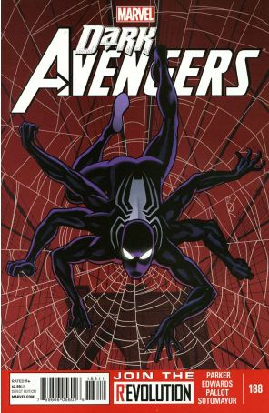 Dark Avengers (2nd Series) 188 published by Marvel with cover art by Joe Quinones