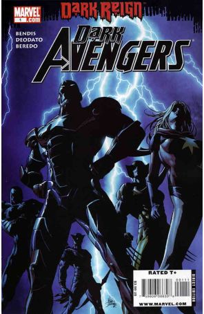 Dark Avengers 1 published by Marvel with cover art by Mike Deodato Jr.