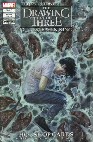 Dark Tower: The Drawing of the Three-House of Cards 5 published by Marvel with cover art by Julian Totino Tedesco