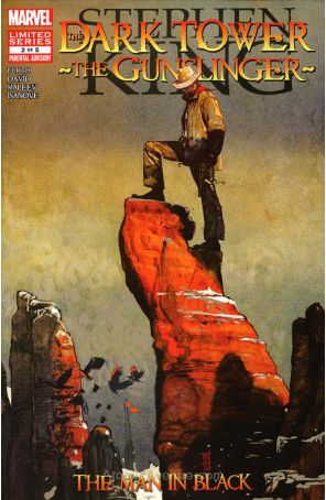 Dark Tower: The Gunslinger-The Man in Black 2 published by Marvel with cover art by Alex Maleev