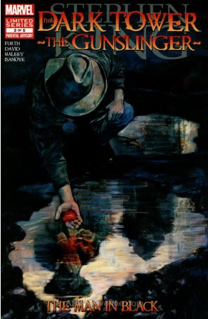 Dark Tower: The Gunslinger-The Man in Black 3 published by Marvel with cover art by Alex Maleev
