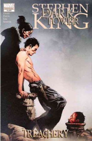 Dark Tower: Treachery 4 published by Marvel with cover art by Jae Lee