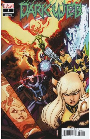 Dark Web 1C published by Marvel with cover art by David Baldeon